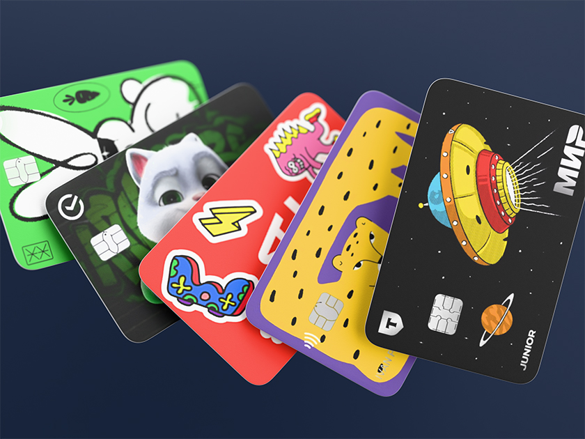 Бесплатное обслуживание и кэшбэк в популярных категориях. Пять карт для детей и подростков