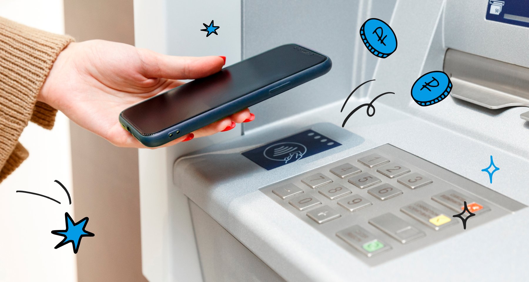 Как снять деньги в банкомате без карты: все способы | Банки.ру