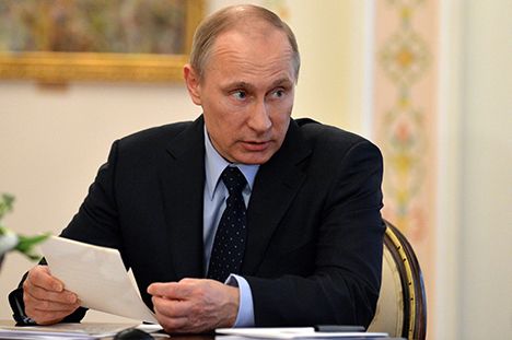 Путин поручил представить к 1 июня поправки об уголовной ответственности за фальсификацию финотчетности